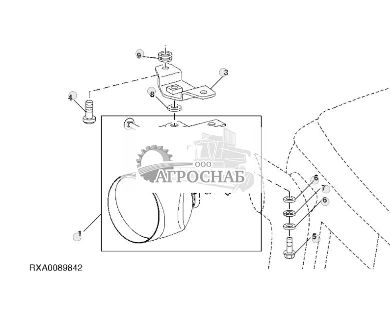 FRONT CAB ROOF WORK LAMP (EUROPEAN VERSION) - ST319680 493.jpg